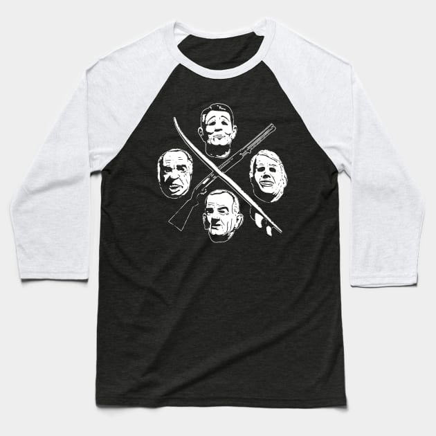 beautiful art four face gift for fans Baseball T-Shirt by Madisen Harvey